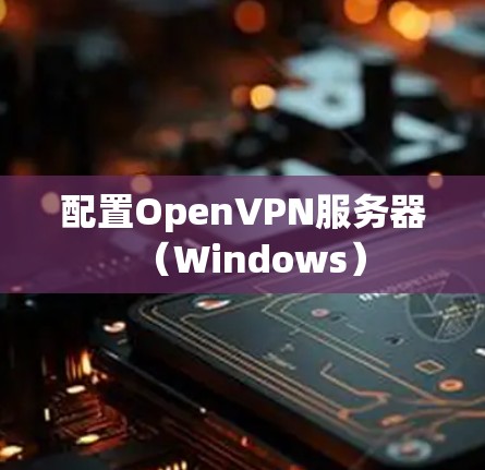 配置OpenVPN服务器(Windows)