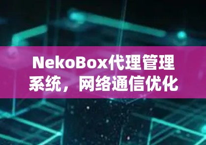 NekoBox代理管理系统,网络通信优化与安全保障