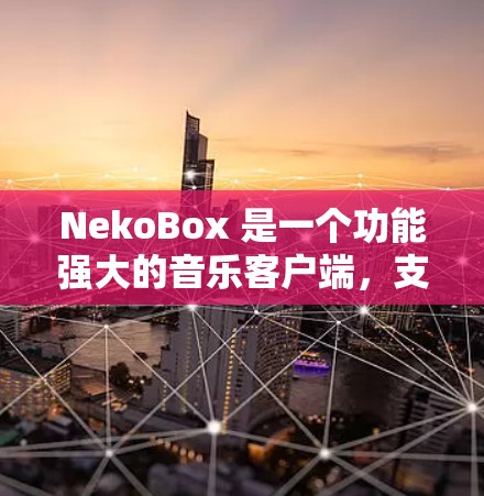 NekoBox 是一个功能强大的音乐客户端,支持多种音乐格式下载、管理和播放。以下是一个简单的使用教程,帮助你快速上手 NekoBox