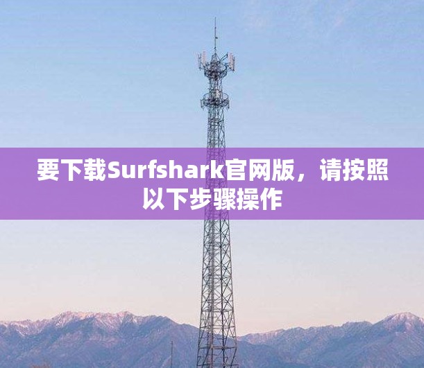 要下载Surfshark官网版,请按照以下步骤操作