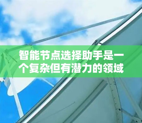 智能节点选择助手是一个复杂但有潜力的领域，涉及多种技术和实际应用需求。以下是对该领域的详细分析和总结