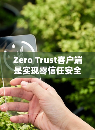 Zero Trust客户端是实现零信任安全架构的关键组成部分，负责确保所有访问请求的安全性。以下是对Zero Trust客户端的详细分析