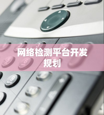 网络检测平台开发规划