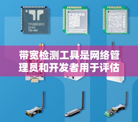 带宽检测工具是网络管理员和开发者用于评估网络连接性能的重要工具。它们帮助确保网络带宽足以支持所需的数据传输速度，避免延迟和拥塞问题。以下是带宽检测工具的分类及其使用方法