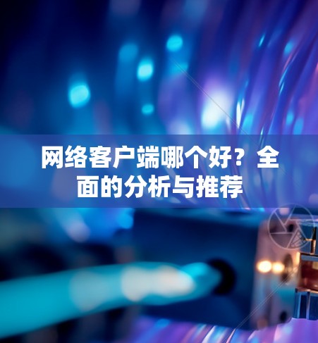 网络客户端哪个好?全面的分析与推荐 网络客户端哪个好?全面的分析与推荐