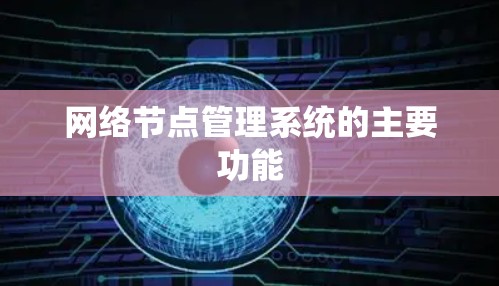 网络节点管理系统的主要功能