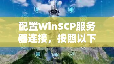 配置WinSCP服务器连接，按照以下步骤操作