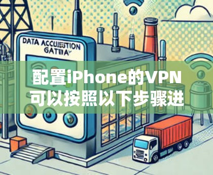配置iPhone的VPN可以按照以下步骤进行