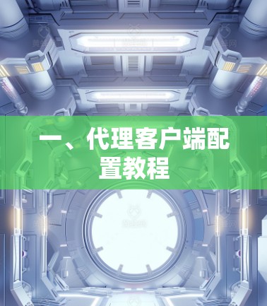 一、代理客户端配置教程