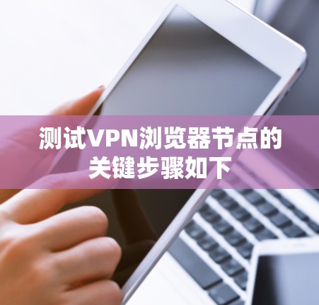 测试VPN浏览器节点的关键步骤如下