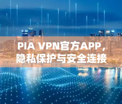 PIA VPN官方APP，隐私保护与安全连接的先锋