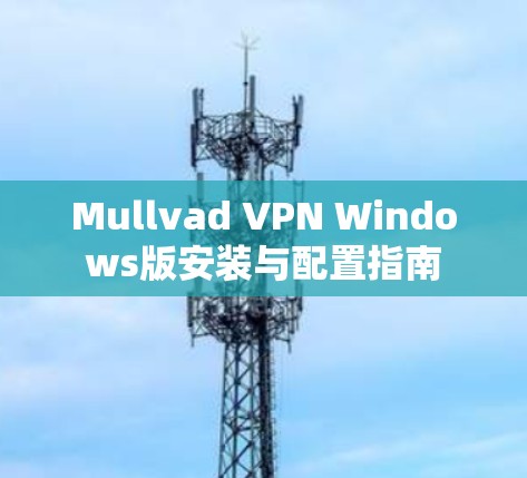 Mullvad VPN Windows版安装与配置指南