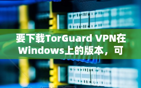 要下载TorGuard VPN在Windows上的版本,可以按照以下步骤操作 要下载TorGuard VPN在Windows上的版本,可以按照以下步骤操作