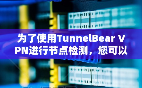 为了使用TunnelBear VPN进行节点检测,您可以按照以下步骤操作 为了使用TunnelBear VPN进行节点检测,您可以按照以下步骤操作