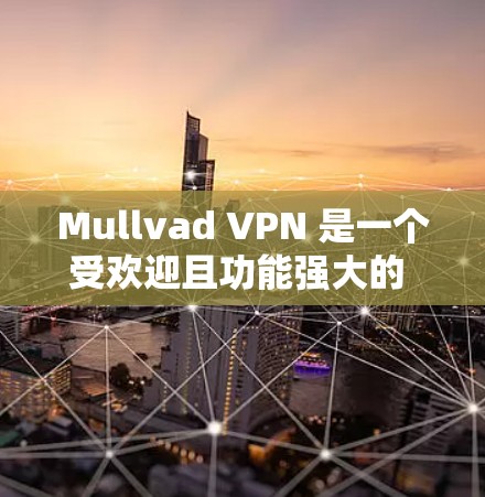 Mullvad VPN 是一个受欢迎且功能强大的 VPN 服务提供商,以下是其主要优点和特点 Mullvad VPN 是一个受欢迎且功能强大的 VPN 服务提供商,以下是其主要优点和特点