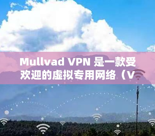 Mullvad VPN 是一款受欢迎的虚拟专用网络（VPN）服务提供商，提供安全、快速和可靠的网络连接。以下是关于 Mullvad VPN 的一些关键信息和特点，帮助你了解其可靠性和性能
