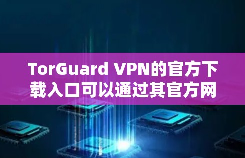 TorGuard VPN的官方下载入口可以通过其官方网站找到。以下是详细的步骤指南